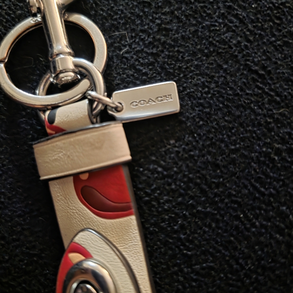Authentic Coach Cherry Keychain - Picture 3 of 6